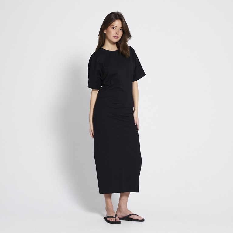 Sculpted dress "Iben" Black